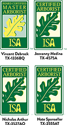 ISA Certified Arborists logos